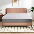 thumbnail image 1 of Telino 3 inch Full Mattress Topper, Memory Foam Mattress Topper with Removable & Washable Cover, White, 1 of 9