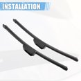 thumbnail image 4 of Unique Bargains 13' 13' Rear Windshield Wiper Blades for Hyundai Elantra GT/I30 2012-2017, 4 of 6