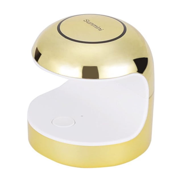 LEEYNEER Machine de Photothérapie pour Ongles Double Sources Lumineuses Séchage Rapide 18W Lampe UV LED Mini Portable Séchoir à Vernis à Ongles pour Salon de Manucure