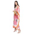 thumbnail image 4 of Robe Maxi pour Femmes en Polyester, Caftans, Robe Ample, Grande Taille, Manches Kimono, Long Kaftan, Robes de Soirée, Kaftan Décontracté d'Été, 4 of 6