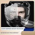 thumbnail image 4 of Motorcycle Anti Fog Film,Universal Fit Helmet Visor ,Fog Resistant Clear Shields Lens Insert,Helmet Visor Film Universal Helmet Visor Waterproof Insert,Helmet Lens Sticker,Anti-fog Shield Film, 4 of 9