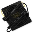 thumbnail image 1 of Honor Athletics | Pro Boxing Rope 3.0 | 5.3mm Jump Rope Indoor/Outdoor Adjustable For Boxing | Ultra-Durable, Non-Kinking TPU-PVC blend / (Black Handles / Black Rope), 1 of 5