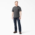 thumbnail image 3 of Dickies Mens Short Sleeve Heavyweight Crew Neck, M, Charcoal Gray Heather, 3 of 7