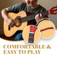 thumbnail image 4 of StarQuest SQ-CG30-NAT 30"Classical Acoustic Guitar for Beginners – Nylon String 1/2 Size with Natural Finish, Lightweight Travel – Starter Guitar for Practice & Lessons, 4 of 11