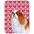 thumbnail image 1 of Carolines Treasures SS4507LCB English Toy Spaniel Hearts Love & Valentines Day Glass Cutting Board- Large, 1 of 1