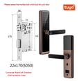 thumbnail image 2 of Biometric Fingerprint Door Lock DB20 Black Smart Lock Tuya App Remote Unlocking Keyless Lock Electronic Door Lock ,More Secure, 2 of 4