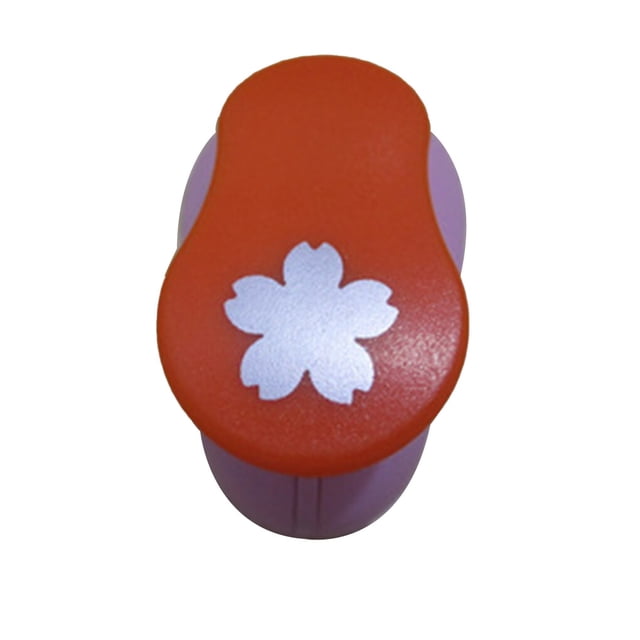 Hole Puncher Paper Punchers Circle Cards Labor-saving Decoration Tool Accessories Easy and Fast Manual Tools Consistent Design Cherry blossoms
