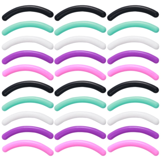 SHISUYAN 30 Pcs Tampons de Recharge en Silicone pour Boucleur de Cils Coussins pour Boucleur de Cils Recharges de Boucleur de Cils