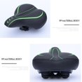 thumbnail image 4 of jinwen Wide Saddle Seat Saddle Seat Inflatable Comfortable Leather Damping Spring Red, 4 of 6