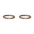 thumbnail image 4 of Redempat Fashionable And Comfortable To Wear Unisex Beaded Bracelets For Everyday Chic tiger eye stone 2Set, 4 of 6