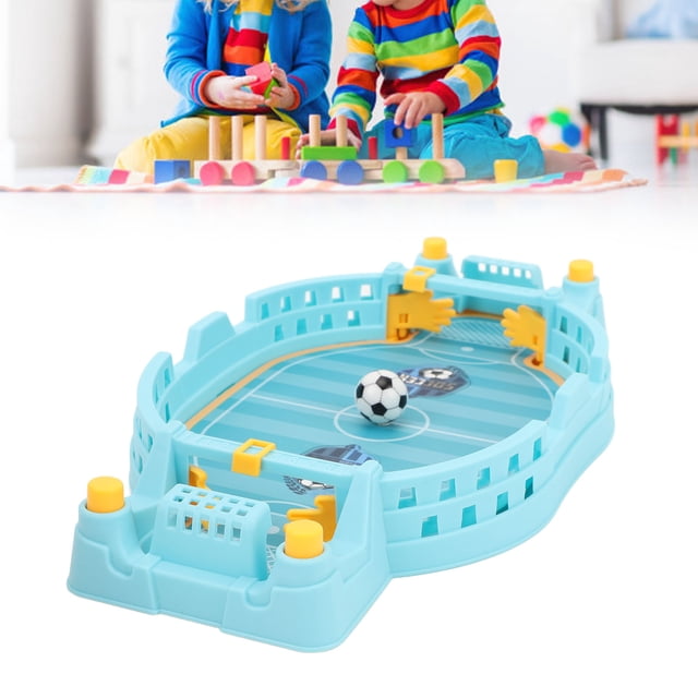 Double Player Table Football Game with Manual Scoring, Soccer Field Design, Close Interaction for Family and Friends, Plastic Material, Suitable for Kids