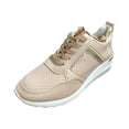 thumbnail image 2 of Babysbule Chaussures pour Femmes en Liquidation, Chaussures Plates-Formes Décontractées à Lacets à Talon Compensé à Paillettes Chaussures Simples Espadrilles Femmes, 2 of 3