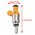 thumbnail image 3 of 1pcs Fuel Injectors 0K30E13250 fit for Kia Rio 1.6L L4 2001-2005 FJ640, 3 of 12