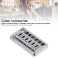 thumbnail image 3 of Guitar Bridge, Replacement Heavy Duty Headstock 6 String Electric Guitar Bridge Kit  for TL Chrome, 3 of 7