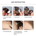 thumbnail image 2 of Covrix Poudre Capillaire Instantanée, Poudre pour Ligne de Cheveux Covrix, Poudres Anticernes pour Ligne de Cheveux, Retouche de la Couverture des Cheveux Gris pour Femmes et Hommes, Retouche des Racines de la Ligne de Cheveux Coloration (2 Pcs Brun Clair), 2 of 7