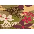 thumbnail image 1 of Ahgly Company Machine Washable Indoor Rectangle Transitional GoldenRod Gold Area Rugs, 6' x 9', 1 of 7