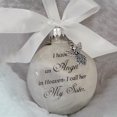thumbnail image 1 of Christmas Commemorate Decoration Feather Ball Angel In Heaven Memorial Ornament, 1 of 13