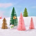 thumbnail image 2 of Mini Artificial Snowy Xmas Tree Pine Model Terrariums Micro Landscape Decoration, 2 of 8