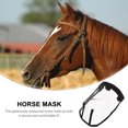thumbnail image 2 of MasteelfCA Anti-Fly Mesh Horse Mask Summer Horse Mask Stretch Bug Horse Fly Mask, 2 of 7