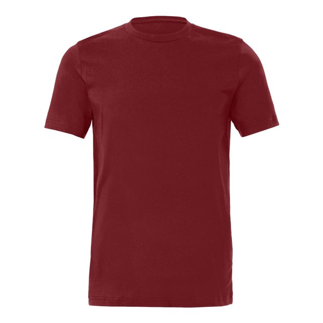 BELLA+CANVAS pour Hommes 3001c, 2TG, Cardinal