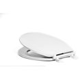 thumbnail image 2 of Centoco 1200-001 White Economy Plastic Toilet Seat, 2 of 6