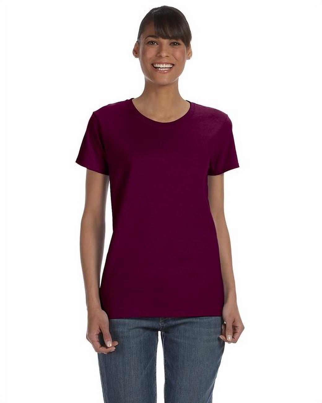 Gildan G500L T-Shirt en Coton Épais pour Femmes