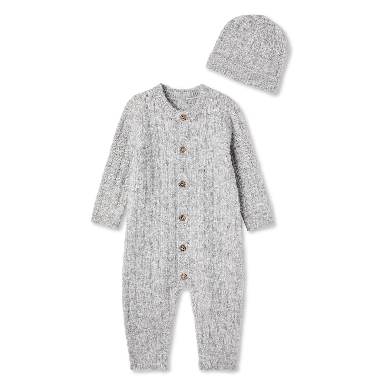 George Infants' Gender Inclusive Romper 2-Piece Set
