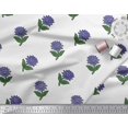 thumbnail image 3 of Soimoi Rayon Fabric Leaves & Floral Block Print Sewing Fabric Yard 42 Inch Wide, 3 of 3