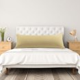thumbnail image 3 of PiccoCasa Brushed Microfiber Pillowcase Body Pillow Pillowcase, King Light Tan, 3 of 9