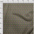 thumbnail image 3 of oneOone Rayon Grayish Blue Fabric Floral Craft Projects Decor Fabric Printed By The Yard 56 Inch Wide, 3 of 5