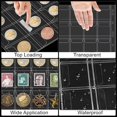 thumbnail image 3 of CUITING Coin Collection Pages for Collectors  10 Sheets/ 300 Pockets  Holder Album Book Sleeves Collecting Binder Protectors for Coin Stamp Currency Collection, 3 of 7