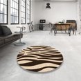 thumbnail image 4 of Ahgly Company Tapis Rectangulaire Lavable en Machine Intérieur Transitionnel Rouge Nuit, 2 Pieds x 3 Pieds, 4 of 7