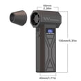 thumbnail image 1 of Portable Air Blower for Computer and Car With 110000 RPM Brushless Motor, 40 m/s Wind Speed, 4000 mAh Battery, LED Light, and 5 Interchangeable Nozzles, 1 of 9