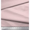 thumbnail image 3 of Soimoi Polyester Crepe Fabric Dot & Floral Small Print Fabric by The Yard 52 Inch Wide, 3 of 3