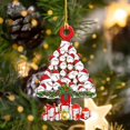 thumbnail image 4 of Pendentif de Noël Série Modèle Résistant aux Intempéries Porte en Bois Décoration Signe Enfants Cadeau, 4 of 9