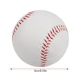thumbnail image 2 of VONKY Rembourrage Doux Entraînement Pratique Couture à la Main PVC Softball Baseball, 2 of 8