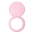 thumbnail image 1 of Miroir de Maquillage Portable Rond en Cuir Pu Petit Miroir Cadeau T9m2, 1 of 1