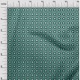 thumbnail image 2 of oneOone Polyester Lycra Fabric Circle Block Print Fabric By The Yard 56 Inch Wide, 2 of 4