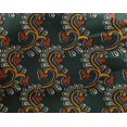 thumbnail image 4 of oneOone Georgette Viscose Fabric Spiral & Floral Block Printed Fabric 1 Yard 42 Inch Wide, 4 of 4