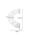 thumbnail image 3 of Cergrey Stainless Steel Shelves Food Cooling Rack Strainer Kitchen Wok Fry Pan Pot For Fry Pan Drainer Rack For Tempura Fried Chicken, 3 of 6
