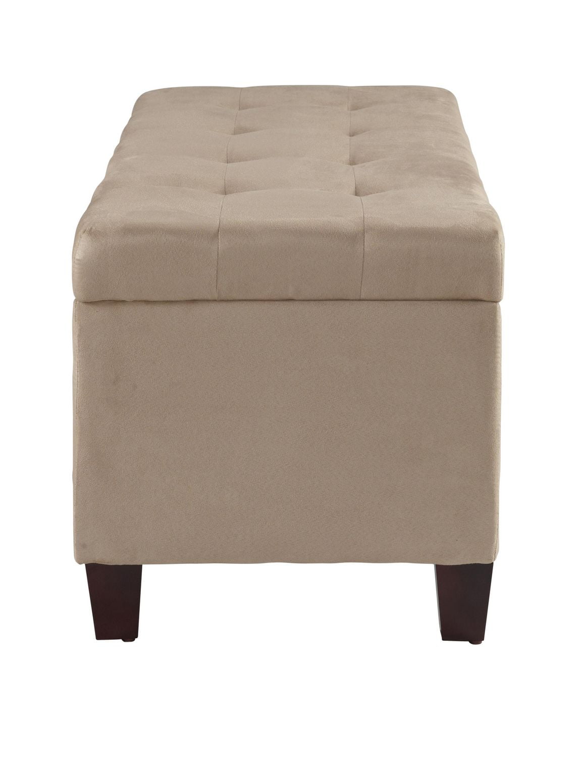 Charlotte Beige Shoe Storage Ottoman