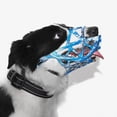 thumbnail image 5 of Dog Muzzle Anti Biting  Anti Eating Lightweight  Durable Humanized Adjustable Black Sky Blue, 5 of 5