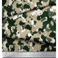 thumbnail image 3 of Soimoi Rayon Fabric Two Tone With White Camouflage Decor Fabric Printed Yard 56 Inch Wide, 3 of 3
