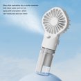 thumbnail image 3 of Portable Handheld Misting Fan Spray Fan Hydrating 4 for Speed Usb Humidification for Mini Small 4 for Speed Wind Spraying Fanner for Miniature Misting Fans, 3 of 7
