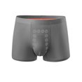 thumbnail image 2 of ylioge L-5X Mens Big & Tall Underwear Boxer Briefs Plus Size Lightweight Solid Color Breathable Stretchy Mid Waisted Boxers, 2 of 5