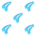 thumbnail image 3 of kurtrusly Anti Slip Eyeglass Ear hook Silicone Lightweight Eyeglasses Grip Light Blue 5Set, 3 of 6