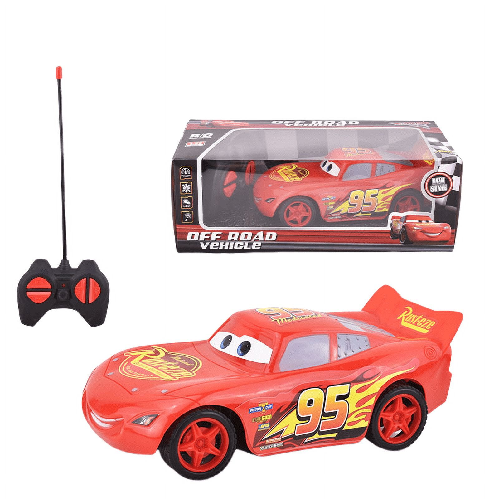 Pixar Cars 1:24 Lightning McQueen RC Radio Control Cars Automotive