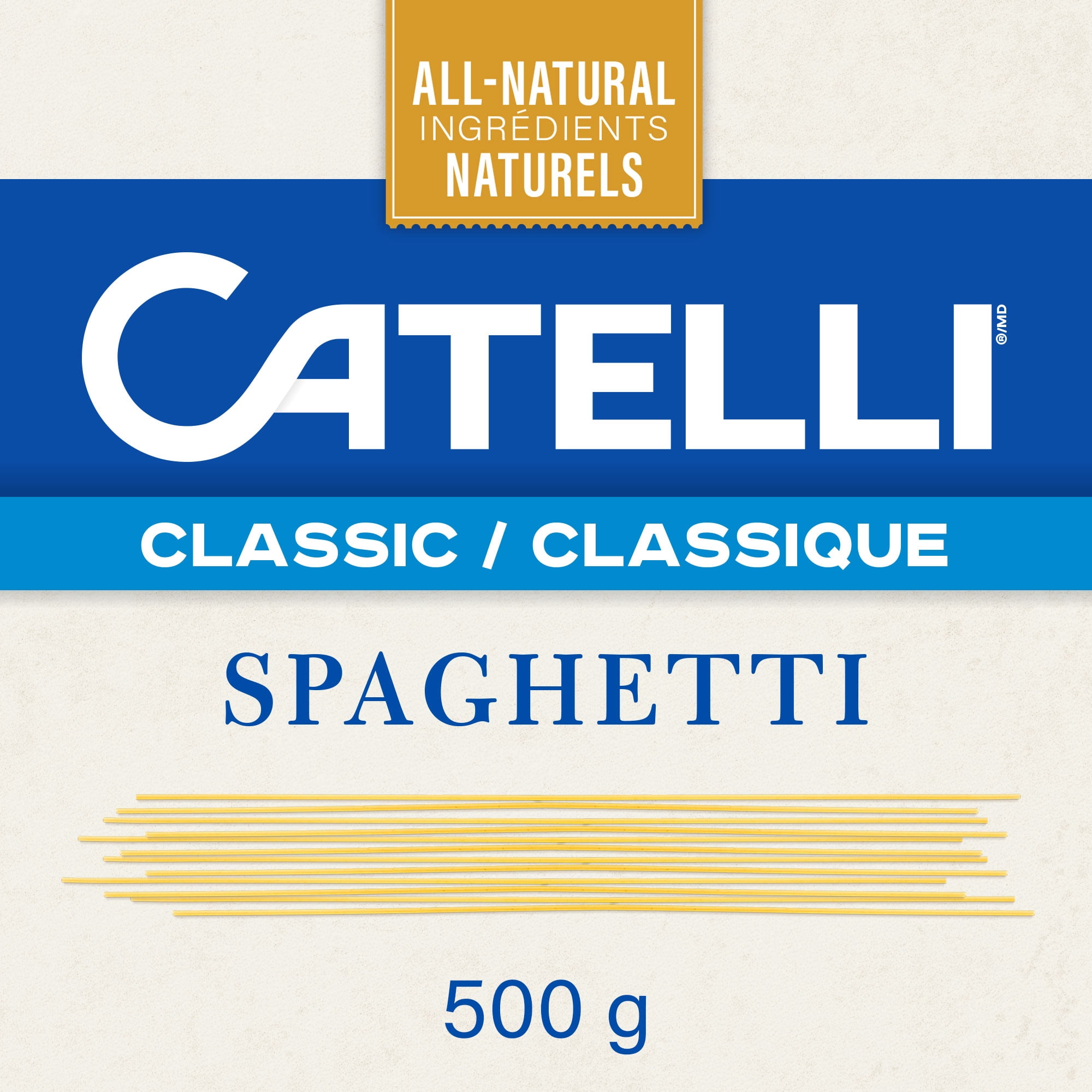 Spaghetti Catelli Classique entièrement naturels