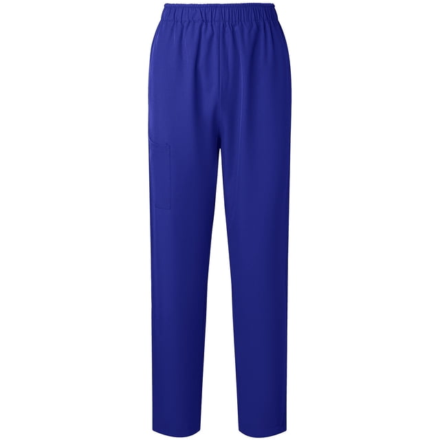 Wensltd Womens Protective Suit Work Pants Elastic Waist Straight Pants