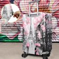 thumbnail image 4 of Travel Luggage Cover Suitcase Protector Fits 18-32 Inch Luggage Wheel Covers Patterned Travel Related Items Flower Luggage Protector Elastic Luggage Anti-scratch Suitcase Cover L, 4 of 5
